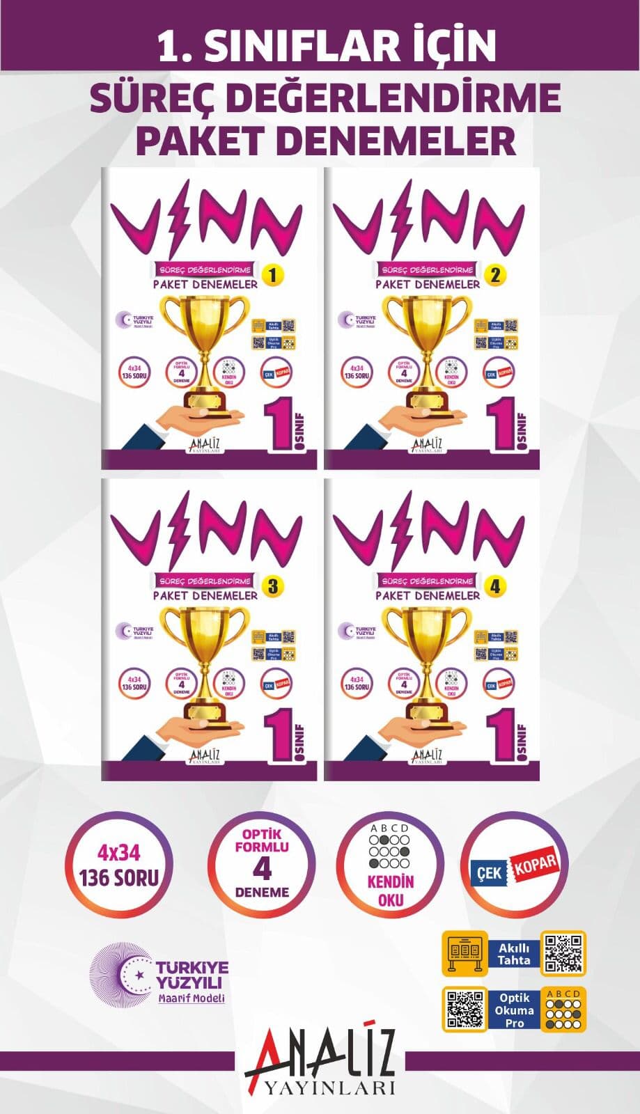 1.SINIF VINN PAKET DENEMELER