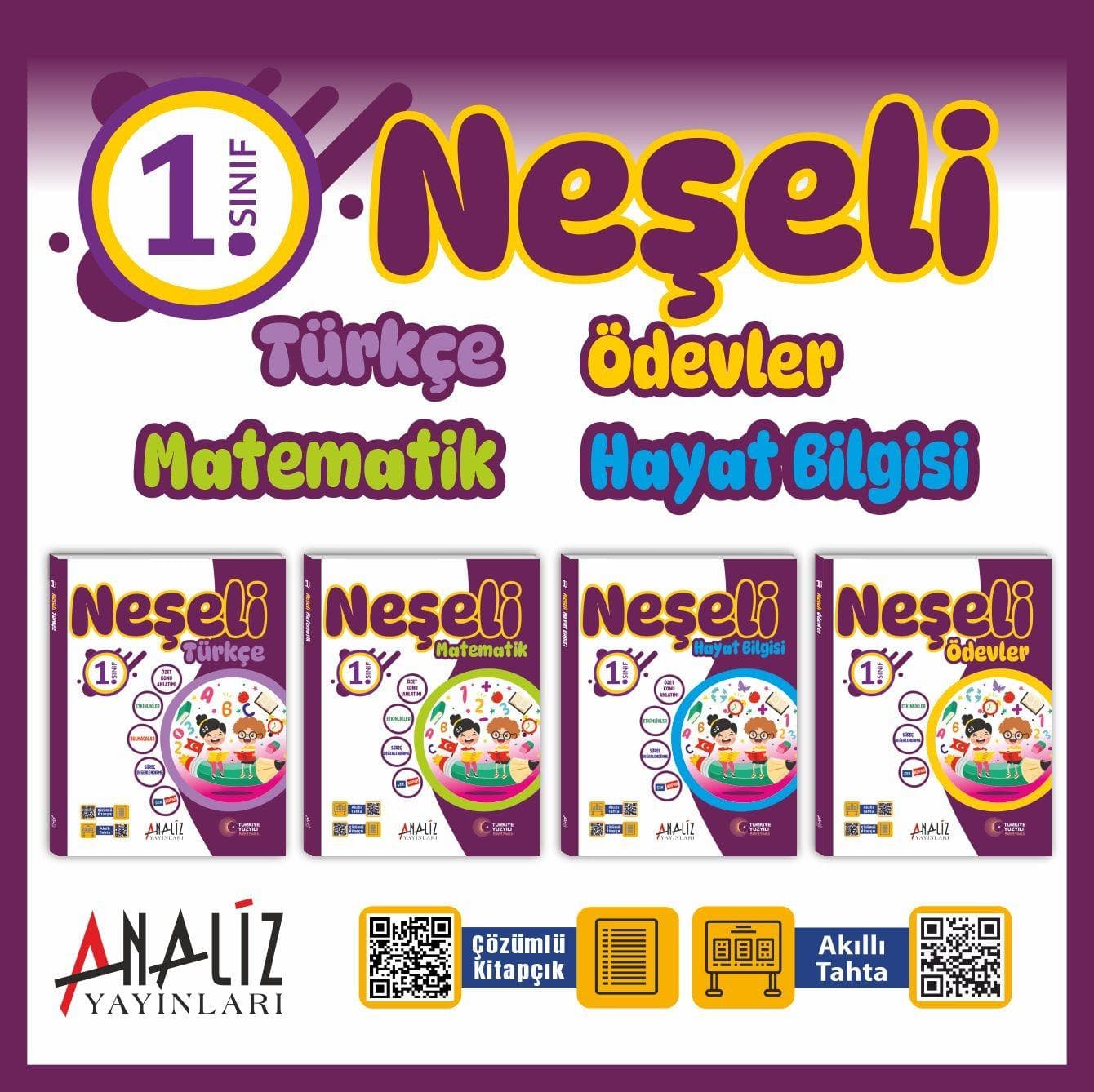 1.SINIF NEŞELİ SET 