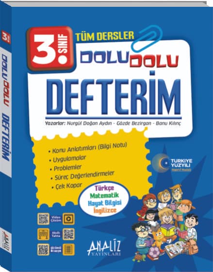 3.SINIF DOLU DOLU DEFTERİM
