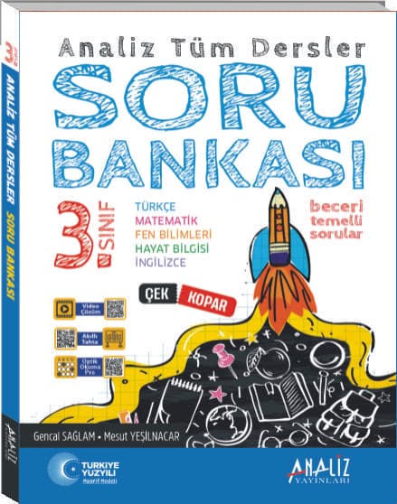 3.SINIF TÜM DERSLER SORU BANKASI YENİ BASKI
