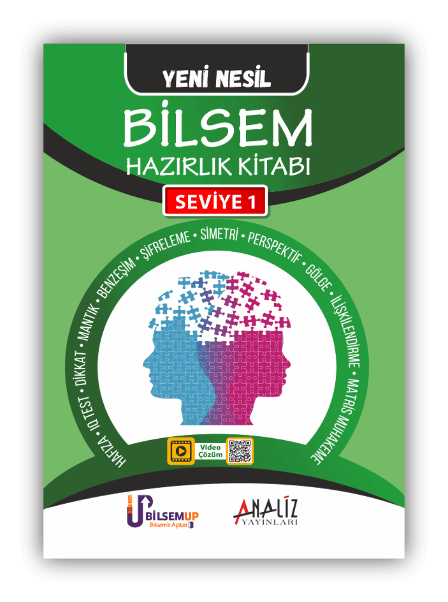 BİLSEM HAZIRLIK KİTABI SEVİYE 1