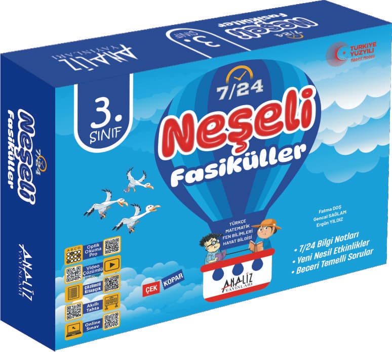 3.SINIF 7/24 TAM ÖĞRENME SETİ